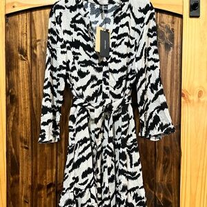 Vero Moda VMMENNY LS V-neck short dress Medium